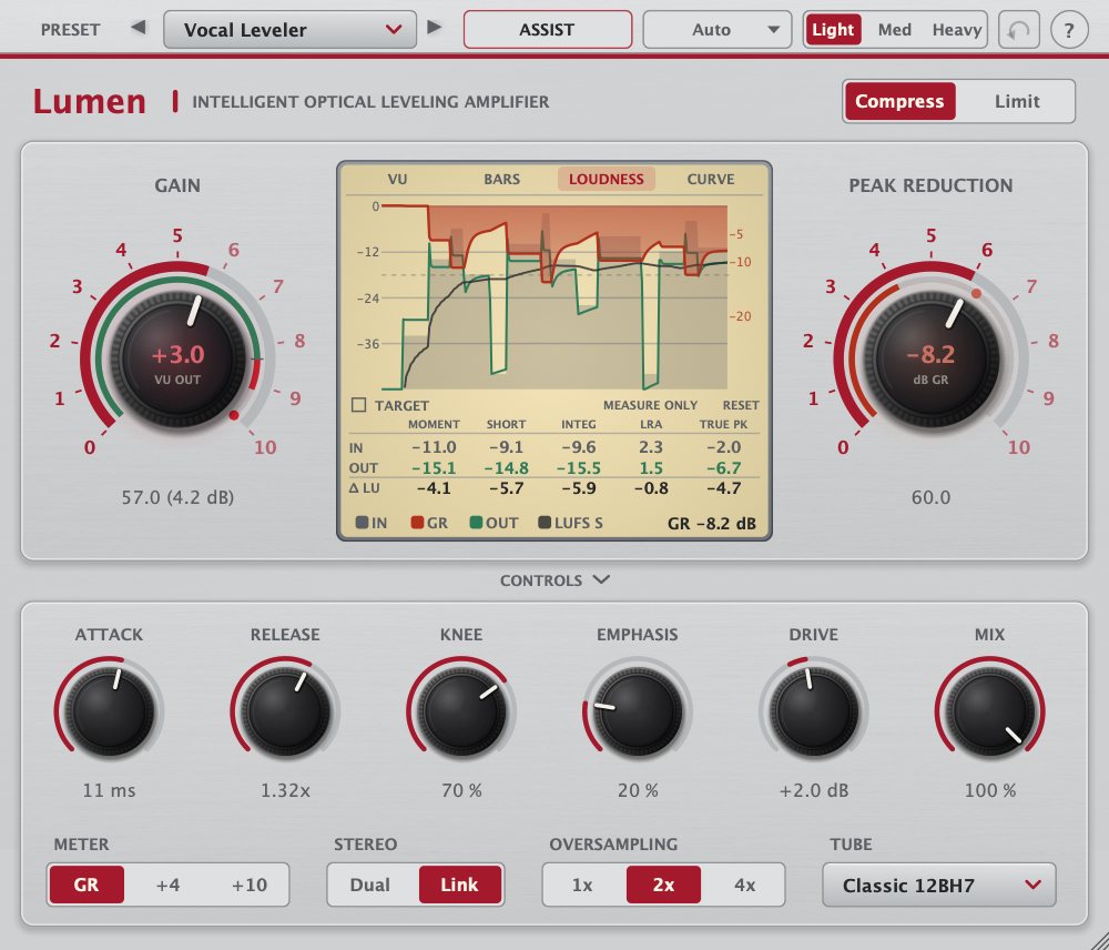 Loudness view